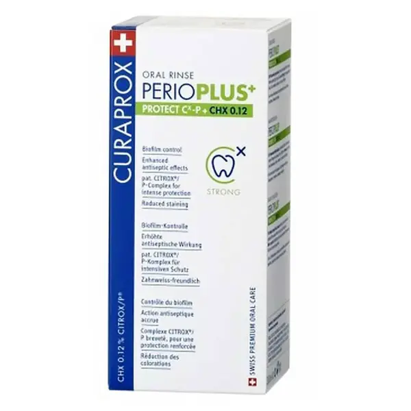 CURAPROX Perio Plus+ Protect CHX 0,12% Ústna voda 200 ml
