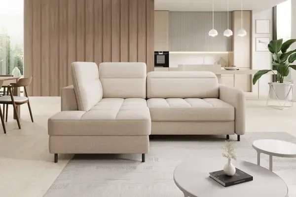 Sedací souprava Barea Provedení: Levá varianta, látka: Manhattan 18