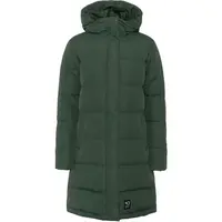 KARI TRAA KYTE Dámska páperová parka, tmavo zelená, veľkosť