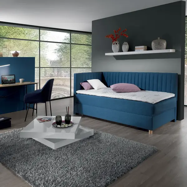 Válenda Novo Economy Nožičky: B - moření třešeň, Rozměr: 80 x 200 cm, varianta nožiček: noha 5