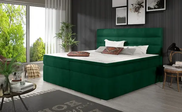 Boxspring Softy Rozměr: 160 x 200 cm, látka: Kronos 19