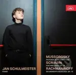 Schulmeister Jan:  Musorgskij, Skrjabin, Rachmaninov: Skladby Pro Klavír