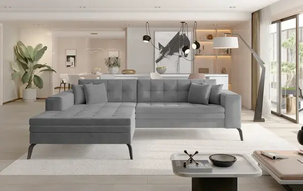 Sedací souprava Solange Provedení: Levá varianta, látka: Monolith 84