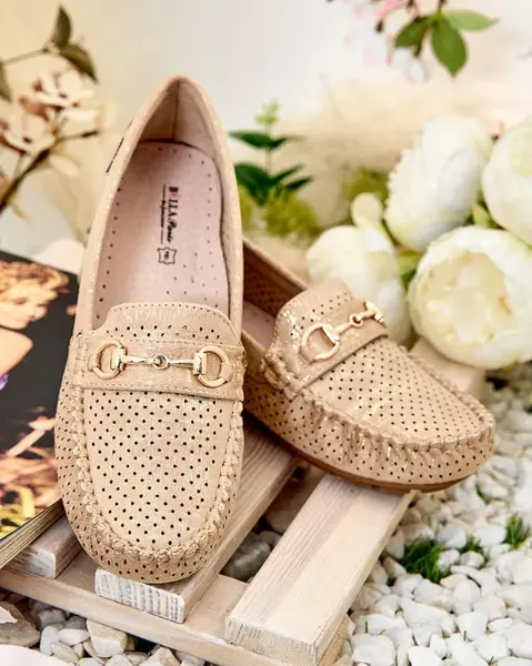 Resti Women's openwork moccasins Mill