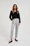 Marisse Women's Trousers Z-Sp-4501 Grey Mel