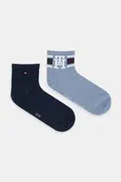 Ponožky Tommy Hilfiger 2-pack modrá barva, 701236322