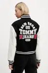 Bomber bunda s vlnou Tommy Jeans