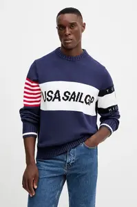 Tommy Hilfiger Bavlněný svetr Tommy Hilfiger x SAIL GP