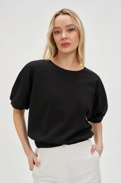 Marisse Women's T-Shirt L-Ts-4618 Black