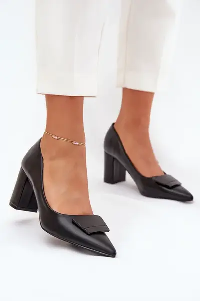 Boto Lodičky Na Klínku S Ozdobou Černé Celira