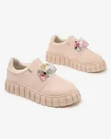 Resti Sports half shoes with colored stones Resinello