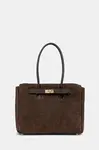 Semišová kabelka Answear.LAB hnědá barva
