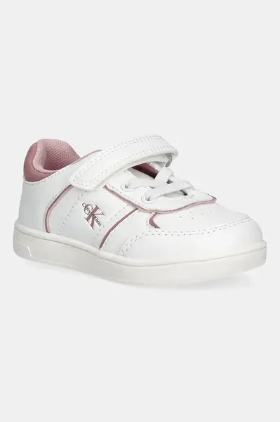 Dětské tenisky Calvin Klein Jeans bílá barva, V1A9-83082