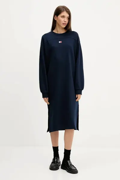 Tommy Jeans Bavlněné šaty Tommy Jeans