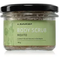 Almara Soap Body Scrub cukrový tělový peeling na celulitidu s vůní Mojito 180 g
