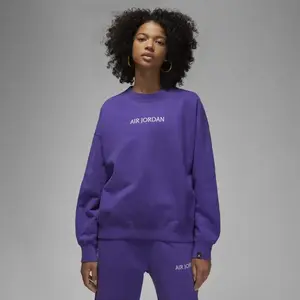 Jordan wmns wordmark fleece crew xl