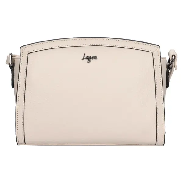 Dámska crossbody kabelka Lagen Berit - krémová