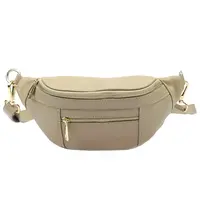 Dámska kožená ľadvinka Italia Sabbe - béžová