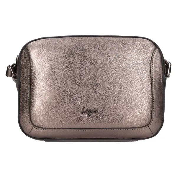 Dámska crossbody kabelka Lagen Vibeke - strieborná