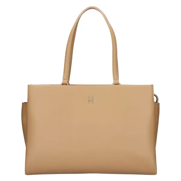 Dámska kabelka Tommy Hilfiger Mireille - svetlo hnedá