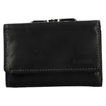 Dámska kožená peňaženka Lagen Stela - čierna