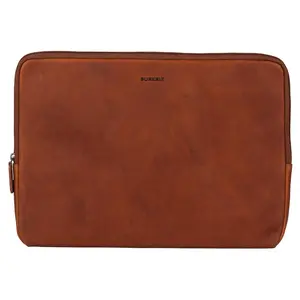 Kožený obal na notebook 15,6" Burkely Gast - koňak