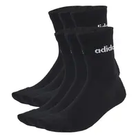 adidas Linear Crew Socks Cushioned Socks 6 Pair Pack S