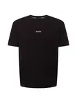 BOSS Tričko 'Chup'  čierna / biela