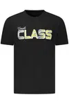CAVALLI CLASS SHORT SLEEVE T-SHIRT MEN BLACK