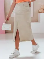 Dámska maxi rifľová sukňa TELL ME MAXI