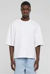Men's T-shirt oversized Cropped white