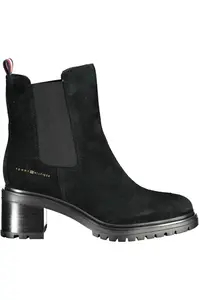 Čierne členkové topánky Tommy Hilfiger