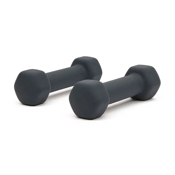 Worqout Dumbbells Fitness Neoprene Dumbbells Dumbell 2.0 kg 2 pcs - unisex