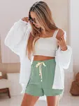 Spodenki damskie HOT VIBE zielone Dstreet
