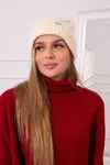 marka niezdefiniowana Čapica s fleece Wanda K281 ecru