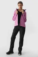 Dámske softshell trekkingové nohavice membrána 5000 4F Čierne 4FWAW24TFT