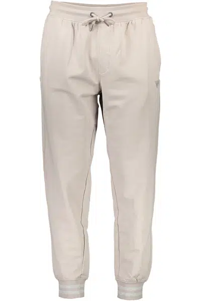 GUESS JEANS MEN'S BEIGE TROUSERS