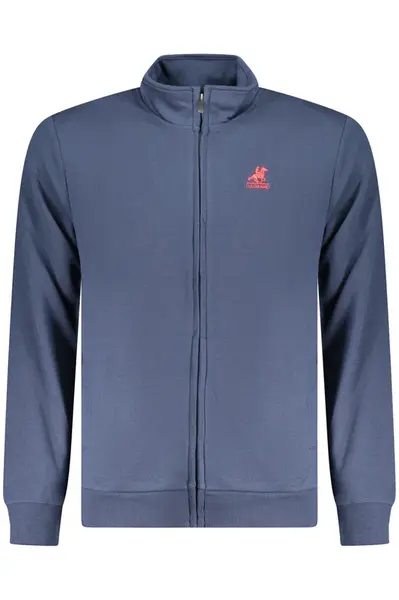 Pánska modrá mikina na zips