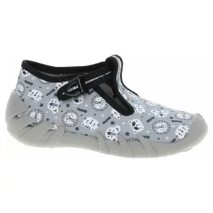 Chlapecké bačkory Befado 110N488 šedá 26