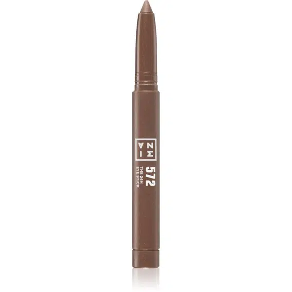 3INA The 24H Eye Stick dlouhotrvající oční stíny v tužce odstín 572 - Cool brown 1,4 g