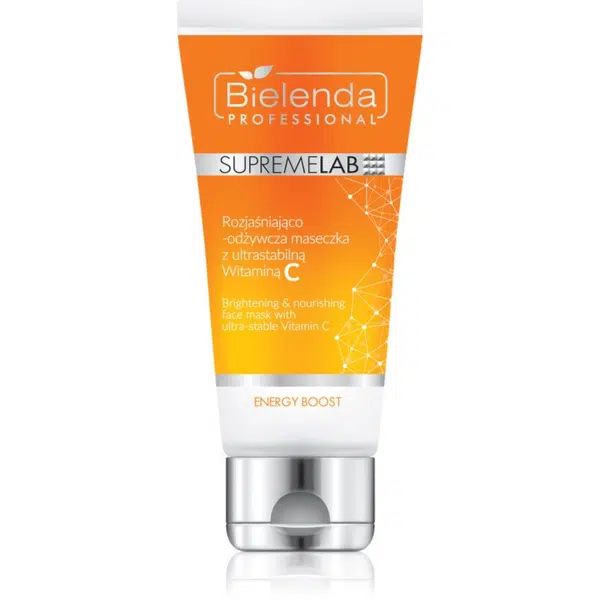Bielenda Professional Supremelab Energy Boost rozjasňující maska s vitaminem C 70 ml