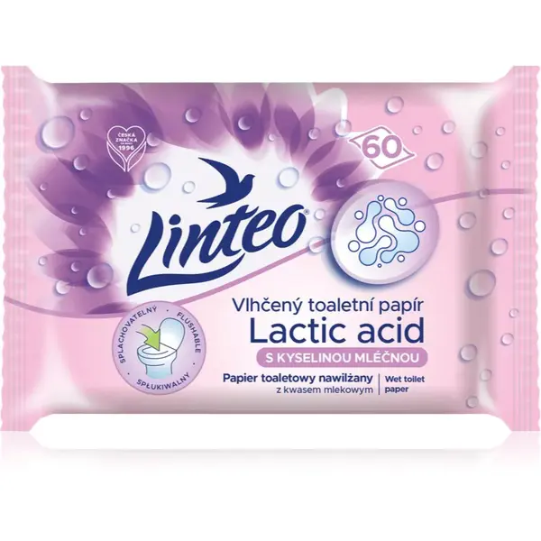 Linteo Wet Toilet Paper vlhčený toaletní papír 60 ks