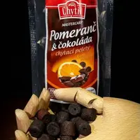 Chytil chytací pelety s dírkou 250 g - příchuť jablko / skořice - průměr 14 mm