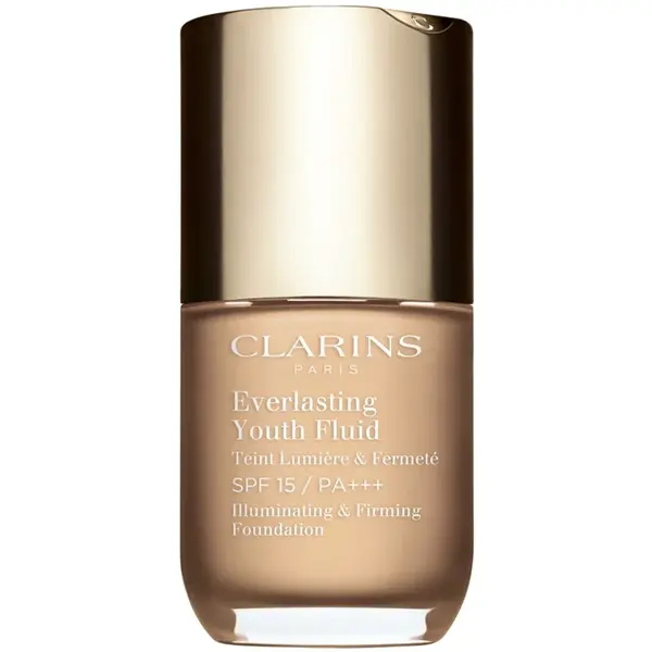 Clarins Everlasting Youth Fluid Foundation rozjasňující make-up SPF 15 odstín 105.5 Flesh 30 ml