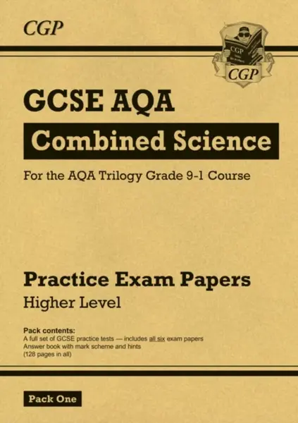 GCSE Combined Science AQA Practice Papers: Higher Pack 1 - CGP Books