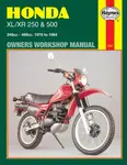 Honda XL/XR 250 & 500 (78 - 84) Haynes Repair Manual - Haynes Publishing