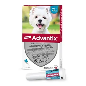 Advantix pro psy 4-10kg spot-on 1x1ml
