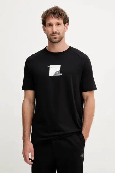 Tričko BOSS Green Tee Stripe Zone