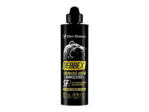 Kotva chemická DEBBEX SF VINYLESTER 380ml Peeler Systém