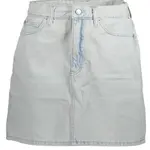 Světle modrá dámská džínová sukně Calvin Klein Jeans